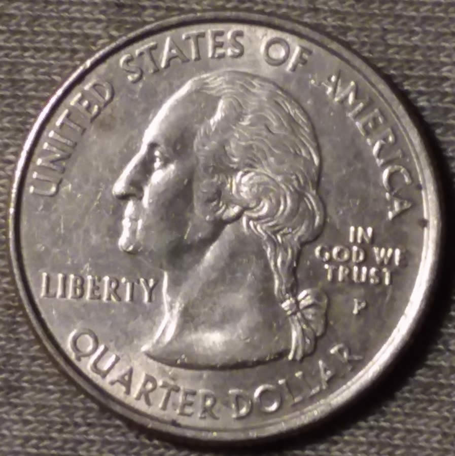 2001-P-Kentucky-Quarter-With-Possible-Retained-Cud?-Found-In-Pocket-Change